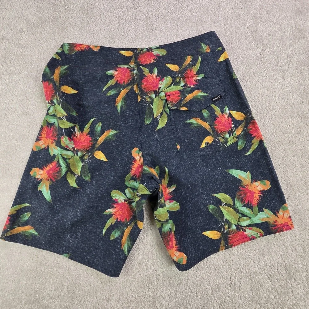Roark Passage 18 La Selva‎ Board Shorts Mens 28 Floral Hemp Blend Surf NWT